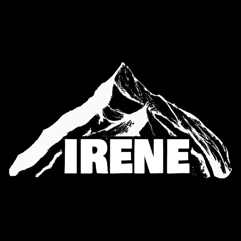 Irene als Klettern