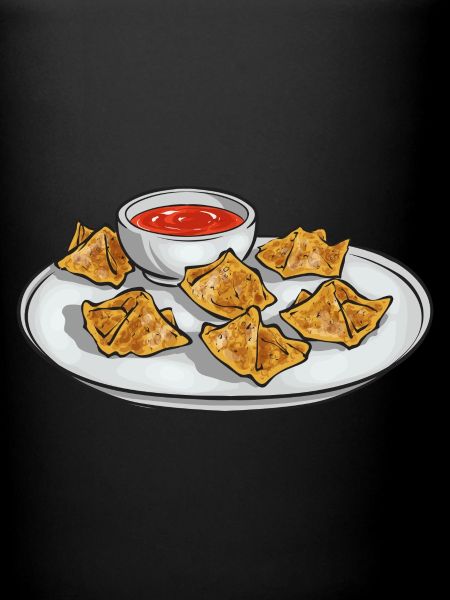 Krabben Rangoon Crabe Rangoon