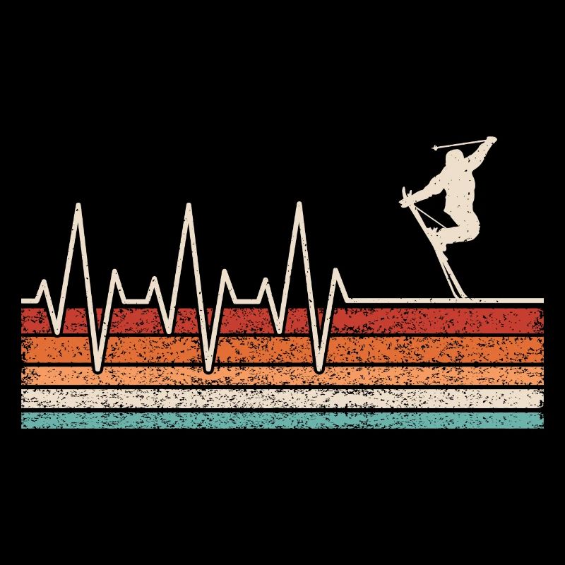 Skier heartbeat