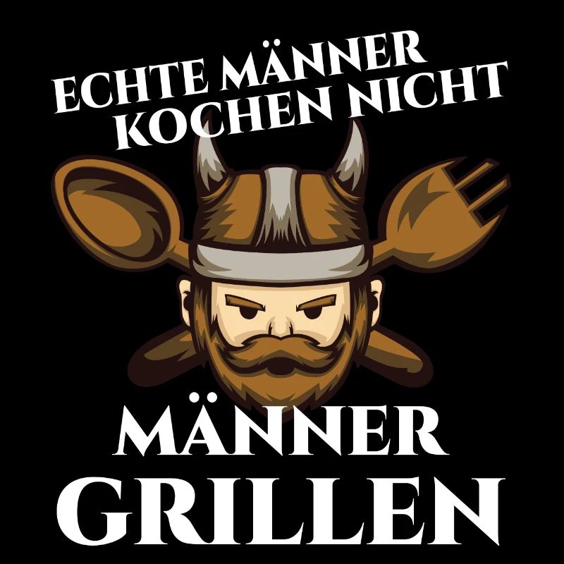 Männer, Grillen