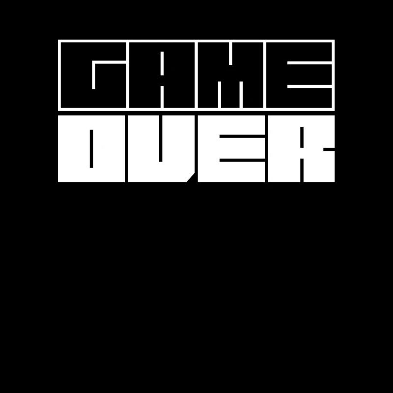 Gamer Zocker Game Over