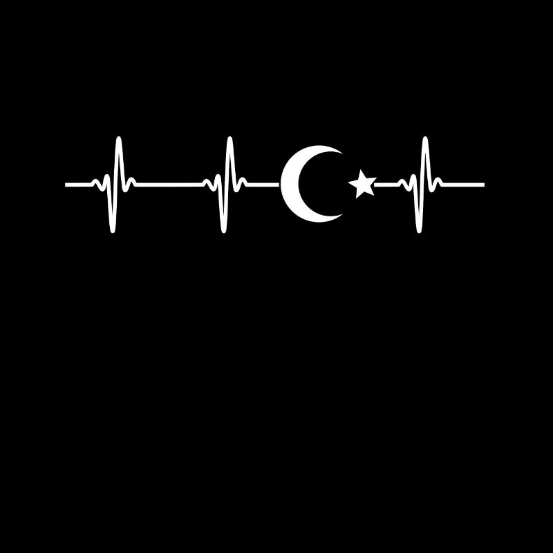 Turkey Turkish Heart Rate Islam Gift