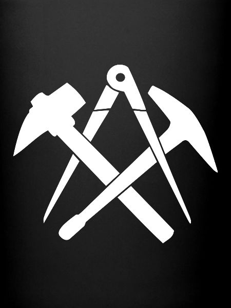 Dachdecker Handwerkszeichen Zunftzeichen