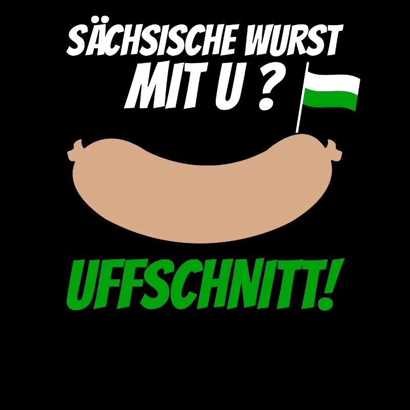 Sächsische Wurst mit U Uffschnitt Sachsen Ossi