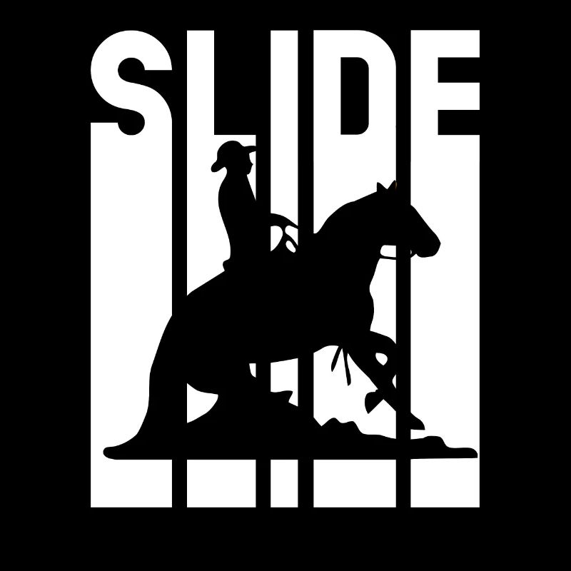 Cadeau de reining Western Riding Stop