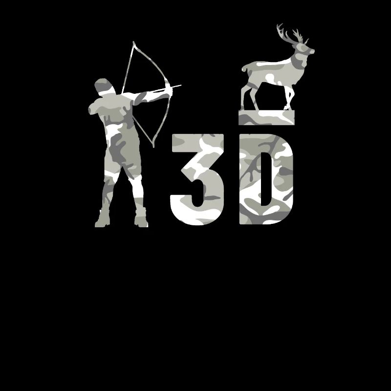 3D Bogenschießen Camouflage