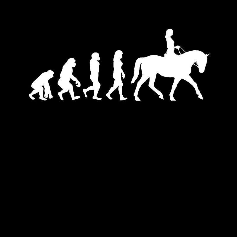 Lustige Reiterin Sprüche Pferd Evolution Reiterin