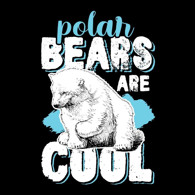 winter polar bear polar bear