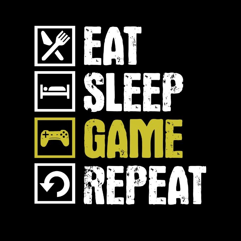 eat sleep game repeat