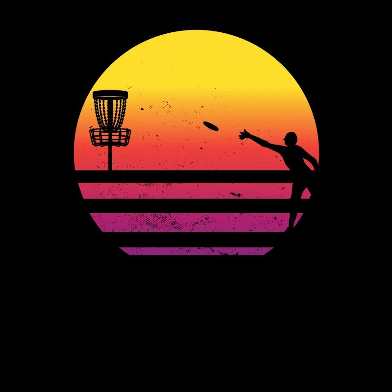 Retro Disc Golf Vintage Disc Golfer Cadeau