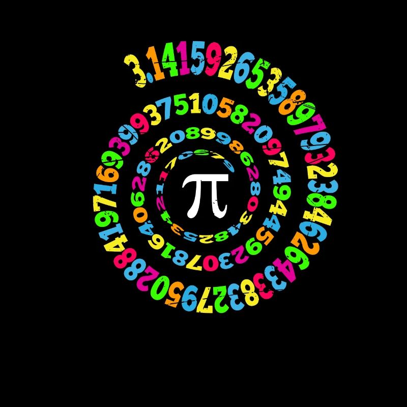 Retro Pi Novelty Math Geek 3.14 Pi Day