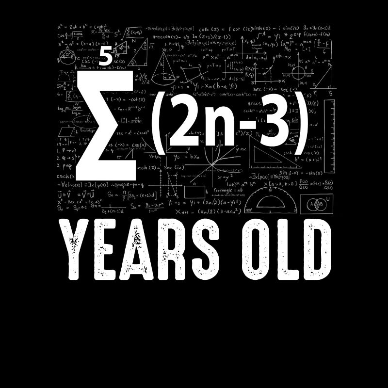 Math Geek 16ème anniversaire 16 ans Math Formula