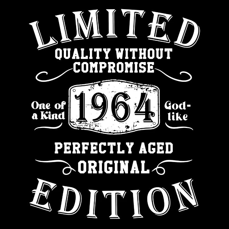 Birthday 1964 Limited Edition Gift Used Cool