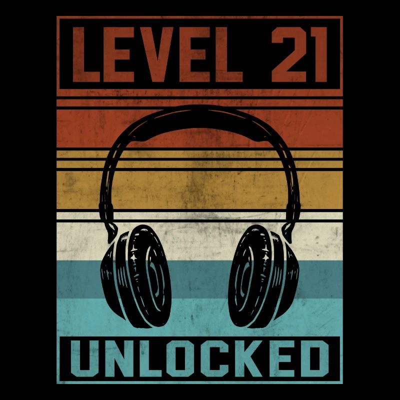 Joueur 21e anniversaire Gamer