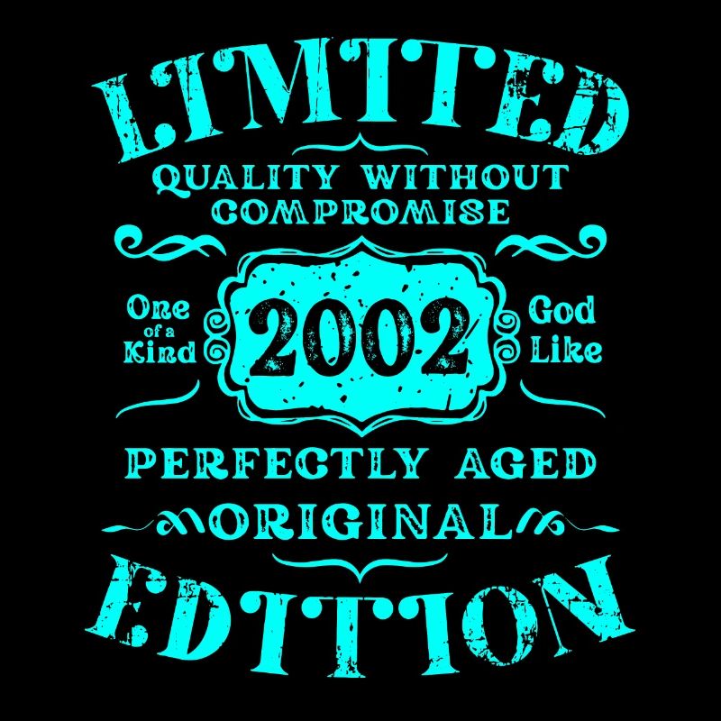 Geburtstag 2002 Limited Edition Geschenk Used Cool