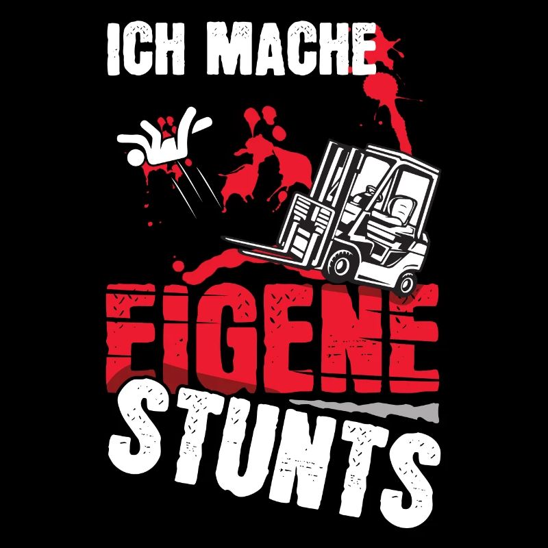 Ich Mache Eigene Stunts Lustiges Stapler