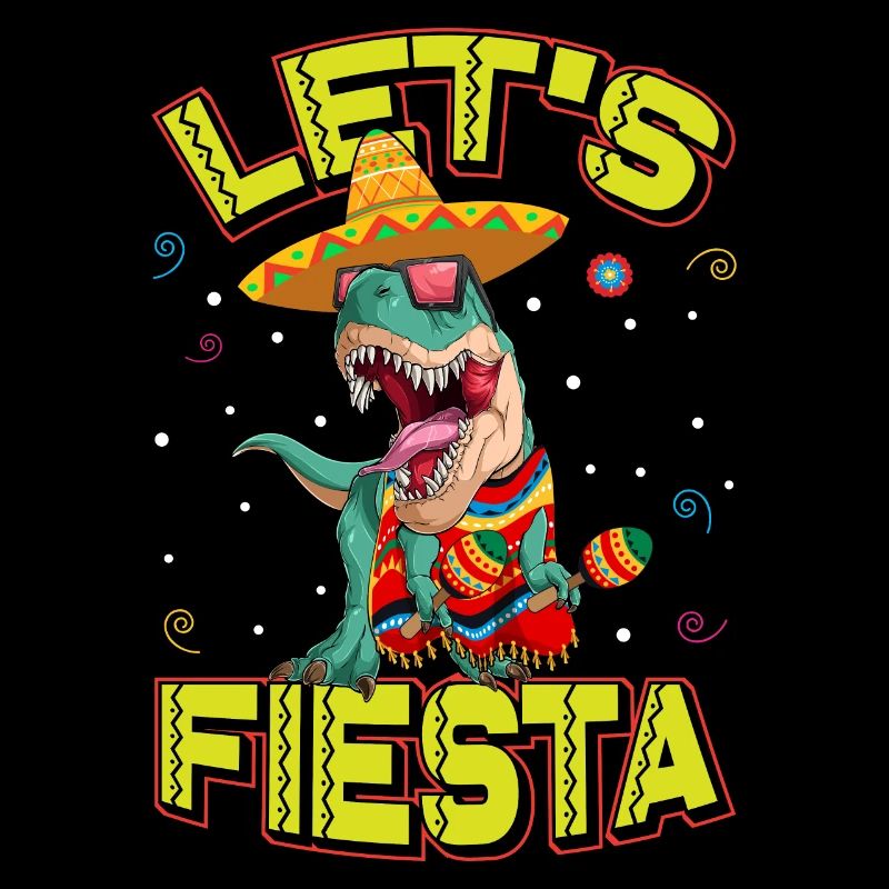 Trex Sombrero Joyeux Noël Cinco De Mayo
