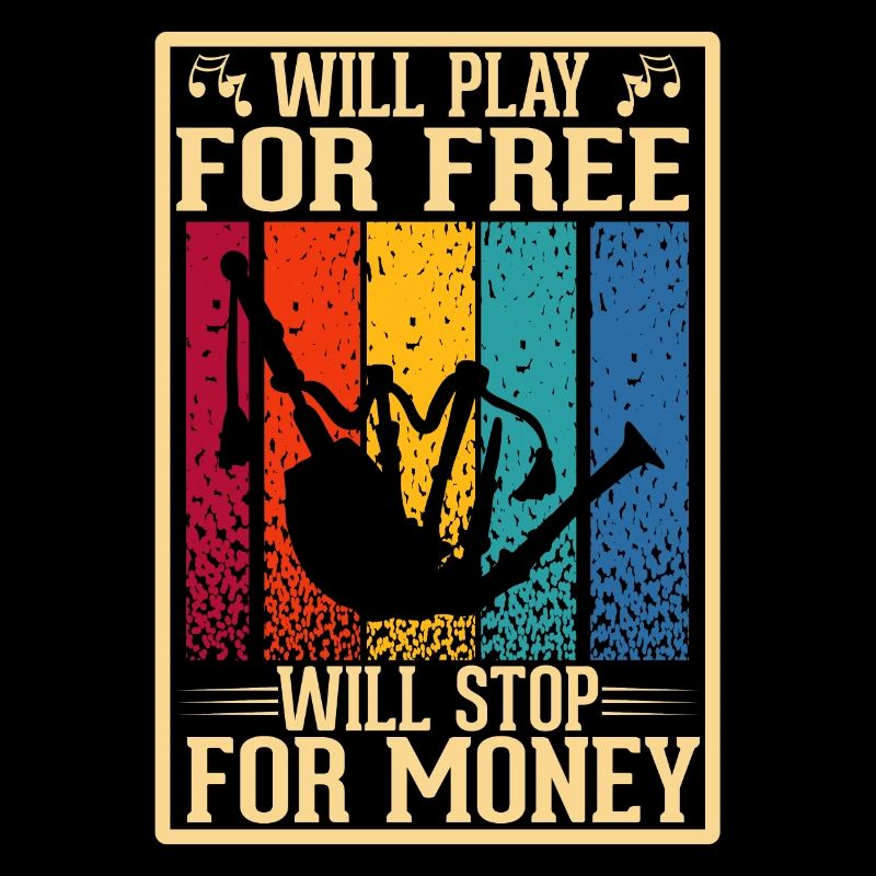 Musiciens de cornemuse bruyants cornemuses