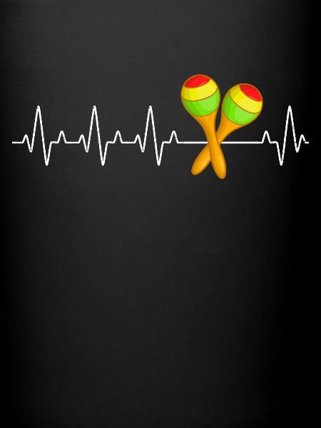 Rattle Heartbeat Percussion Instrument