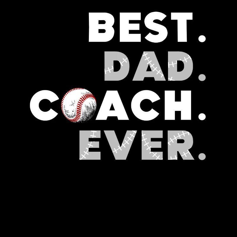 Best Dad Coach Ever Fathers Day