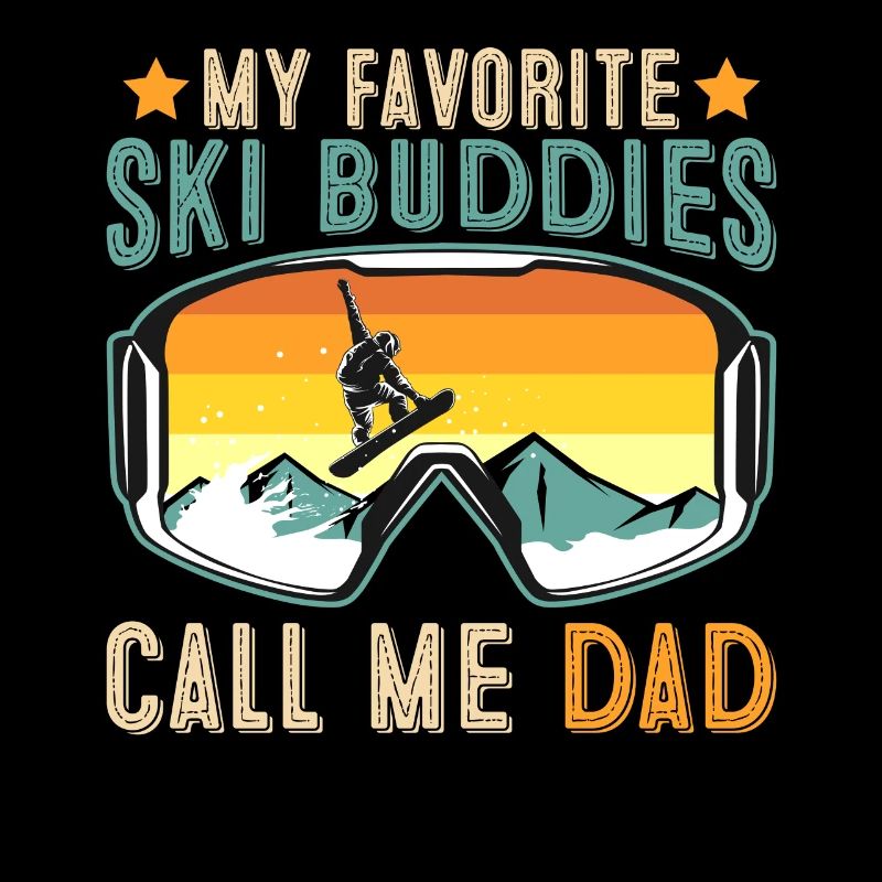 Les copains de ski m’appellent papa