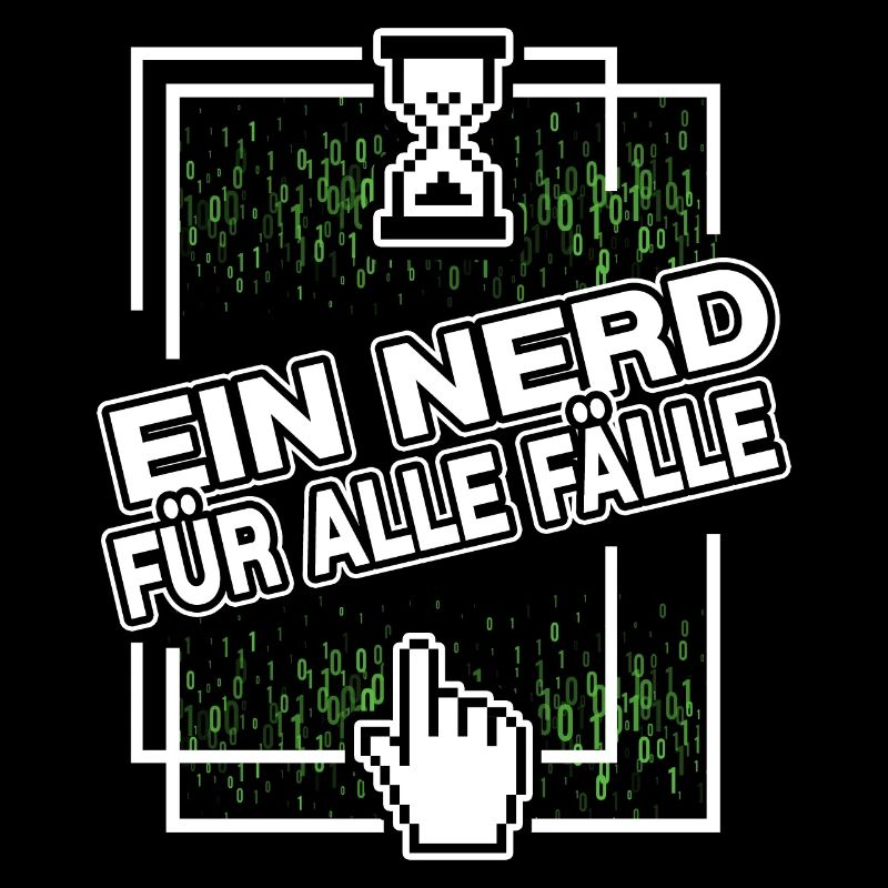 nerd administrator IT abteilung pixel coder