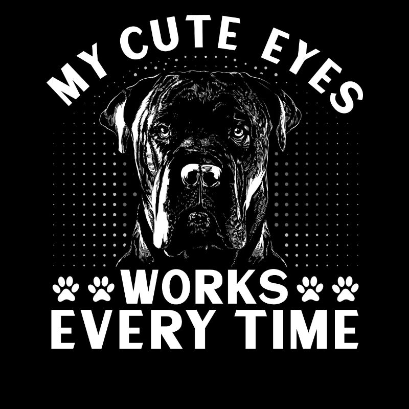 Mes yeux mignons fonctionnent à chaque fois Cane Corso