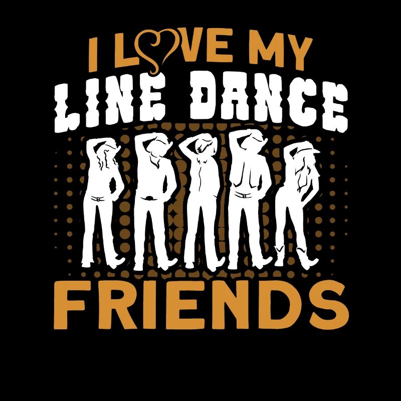Line Dance Dancer Dance Group Cowboy Western Dancing