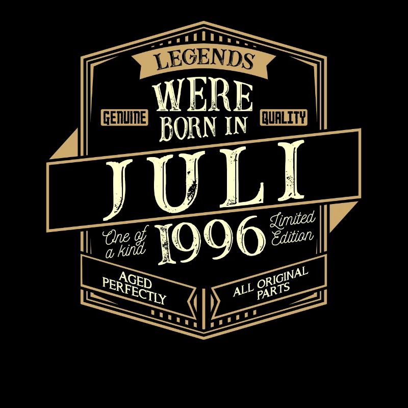Juli 1996 Geburtstag Mann