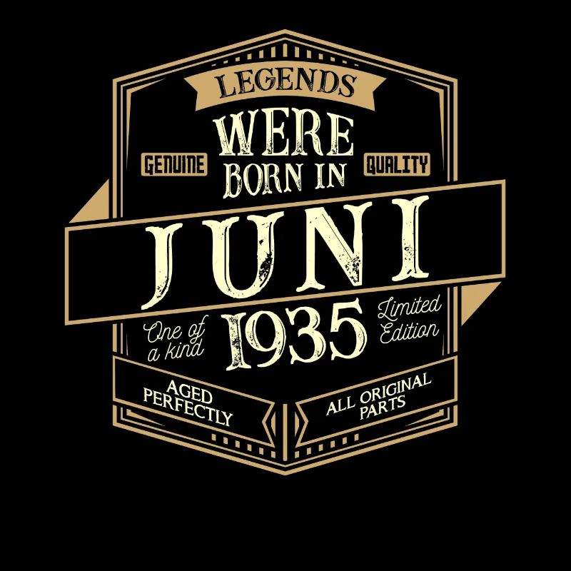 Juni 1935 Geburtstag Mann