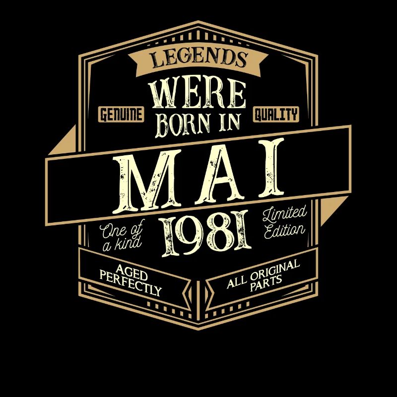 May 1981 Birthday Man