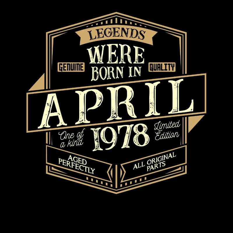 April 1978 Birthday Man