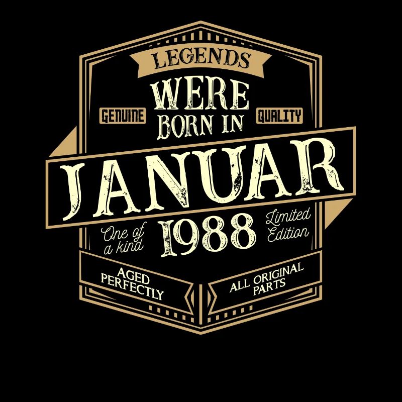 Januar 1988 Geburtstag Mann