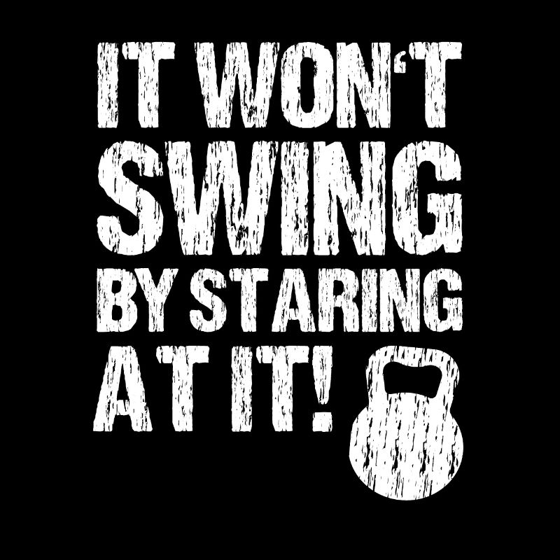 Kettlebell Training Won't Swing Staring At It