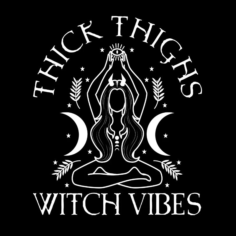 Thick Thighs Witch Vibes