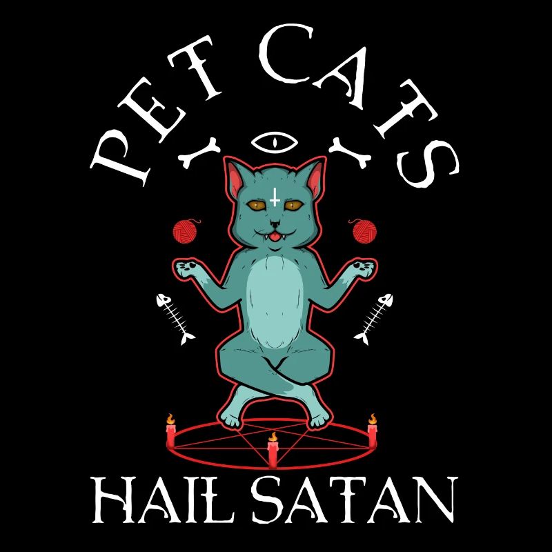 Pet Cats Hail Satan