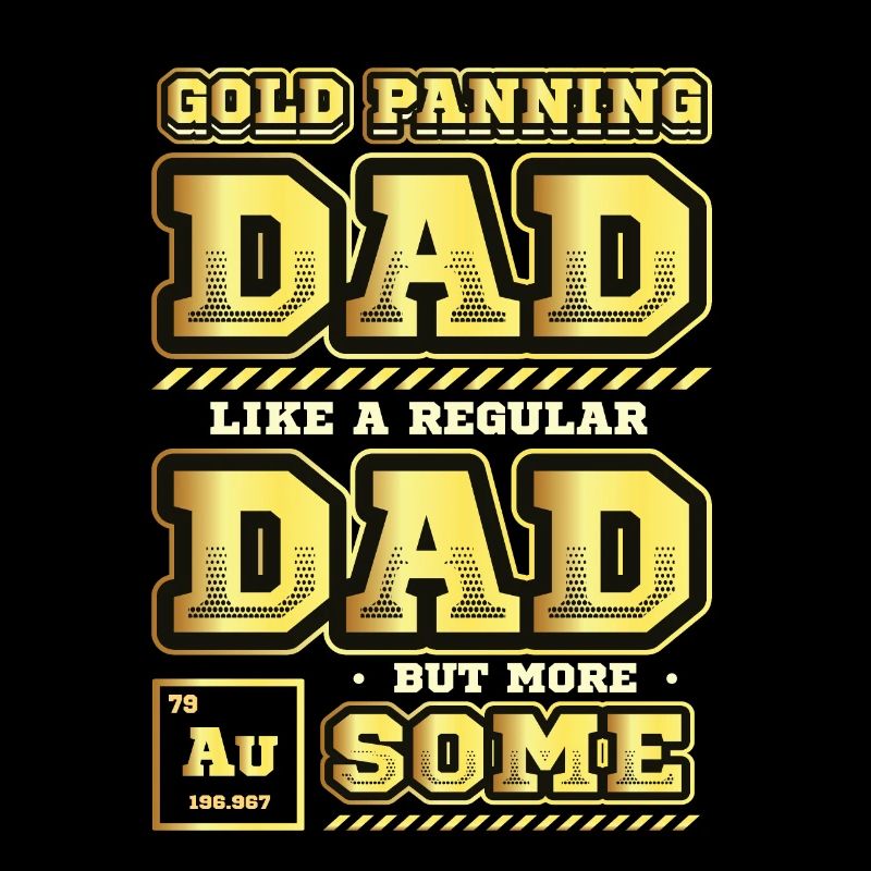 Papa comme un père normal, mais plus minier.