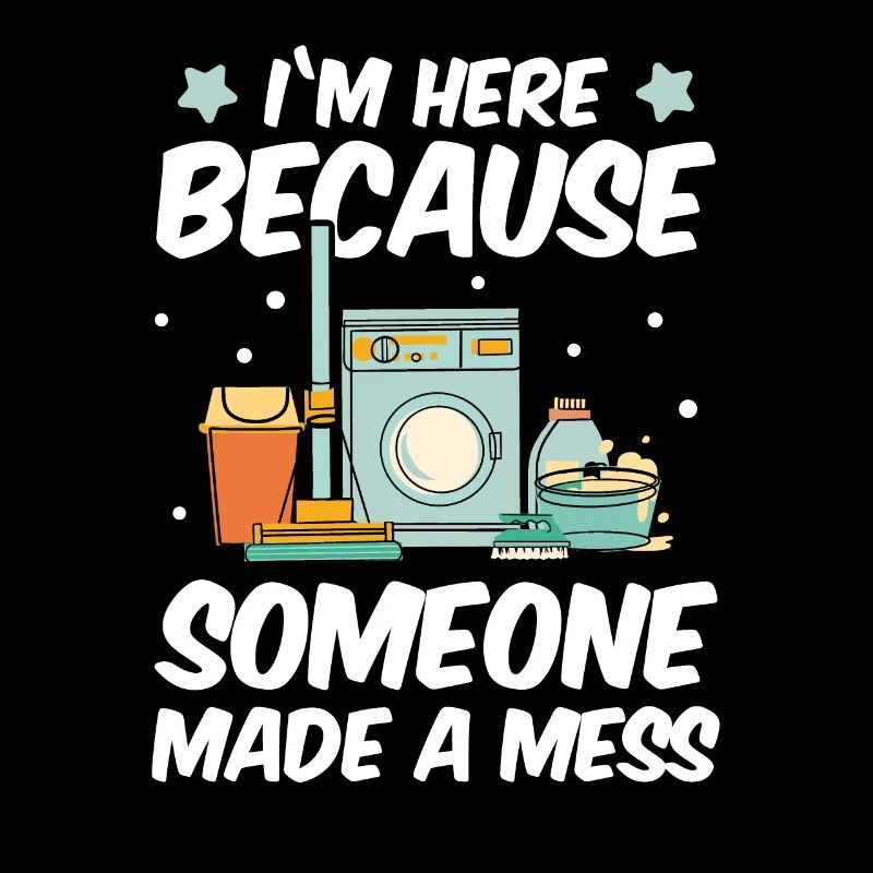 Maid Service Cleaner Cleaning Some Made A Mess