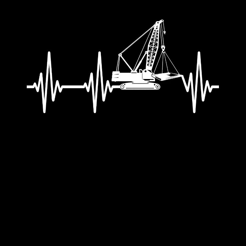 Crane Operator ECG Crane Driver Heartline