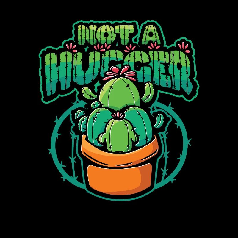 Pas de cactus étreint