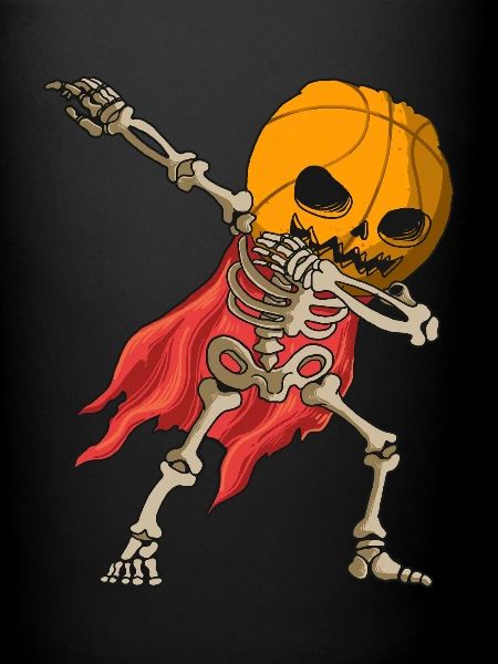 Spooky Halloween Skeleton