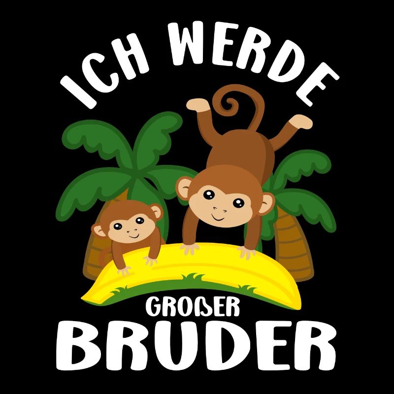 Ich Werde Großer Bruder Affen Geschwisterkind