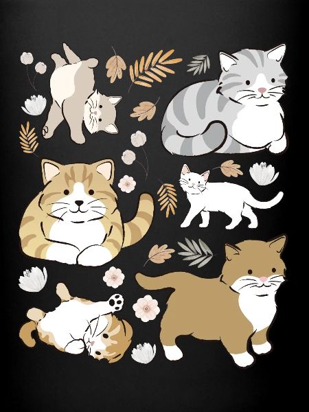 Chatons espiègles mignons