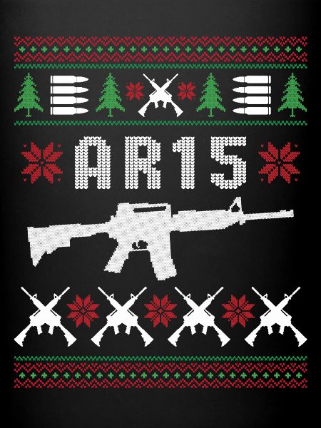 AR15 Noël moche