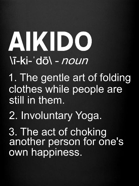 Explication de l’Aïkido drôle