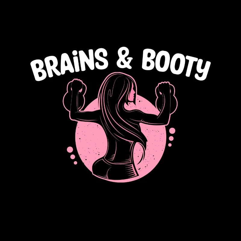Kettlebell Frauen Hantel Workout Brains & Booty