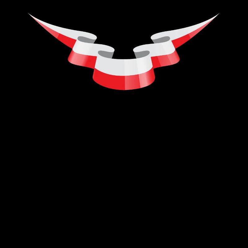 Bannière du drapeau de la Pologne