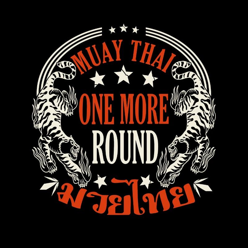 Muay Thai Un autre cadeau de boxe thaïlandaise ronde