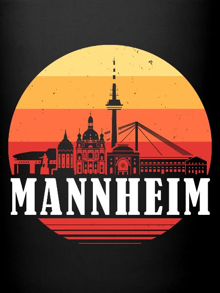 Mannheim Retro Skyline