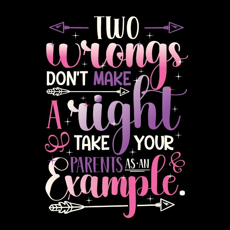 Two injustices do not make a right.